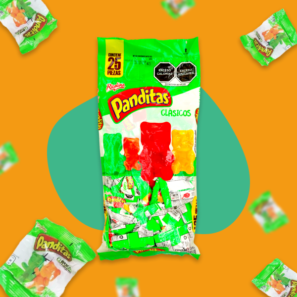 PANDITAS RICOLINO MINI 25 PZAS. - Mar de dulces